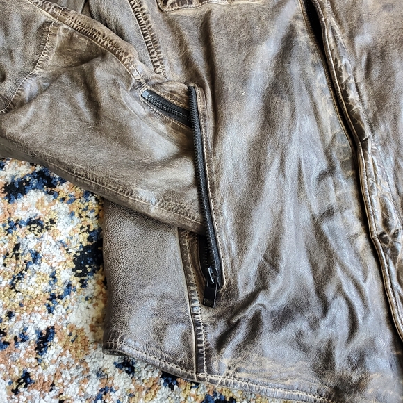 MAURITIUS Cove‎ Leather Jacket - Picture 6 of 15